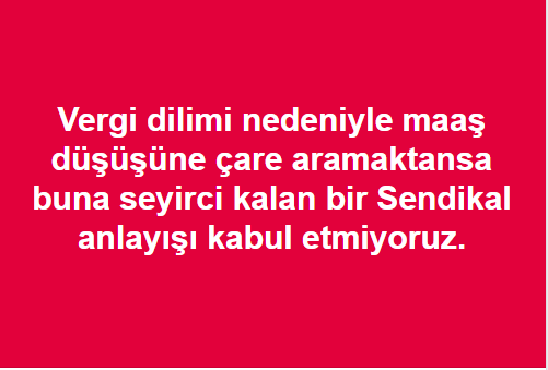 Vergi Dilimi Sorunu